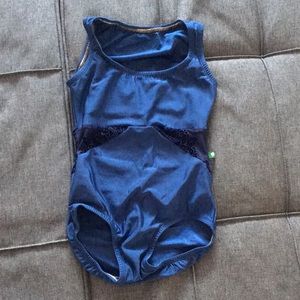 Navy Blue Velvet Luckyleo